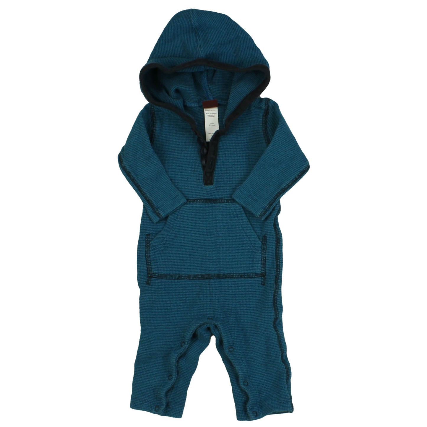 Tea Boys Teal | Blue Long Sleeve Outfit Size: 0-3 Months