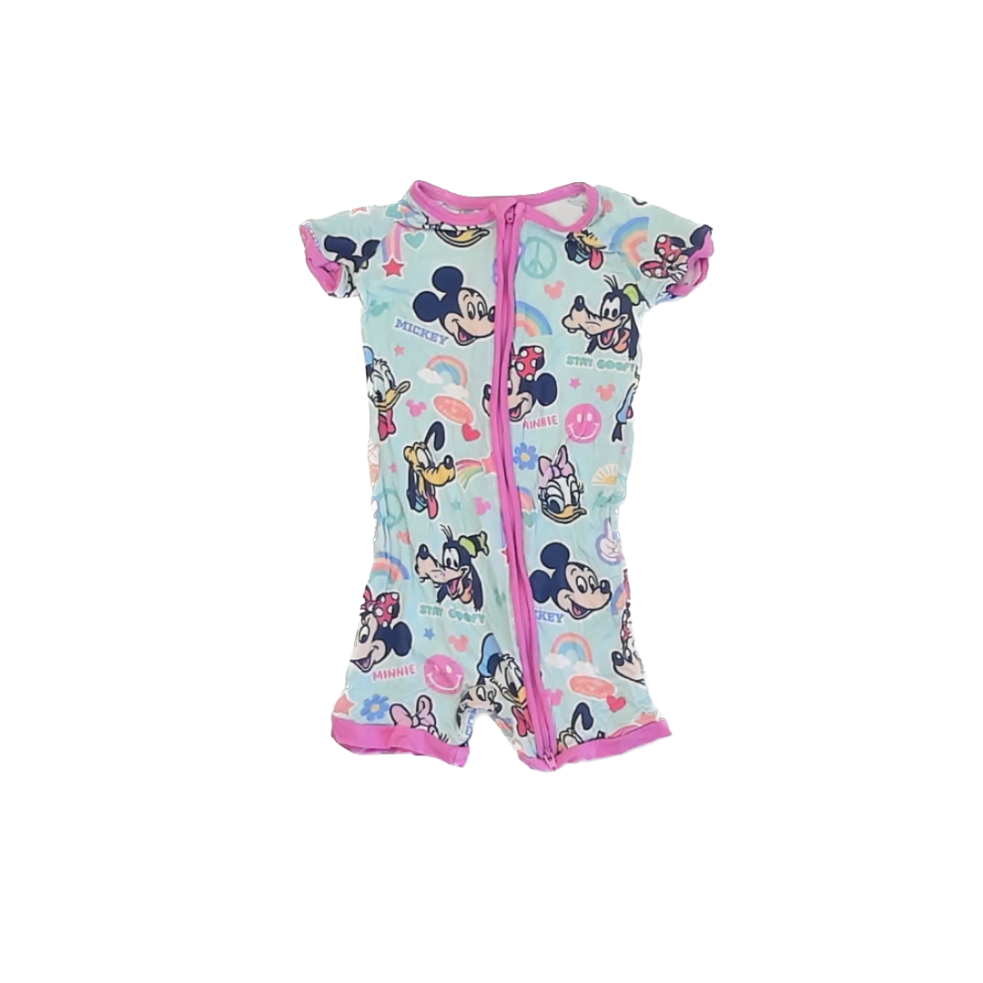 Disney Girls Teal | Disney Pajamas Size: 6-12 Months* Teal | Disney