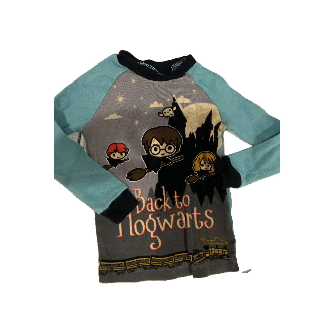 Harry Potter Boys Teal | Graphic Pajamas Size: 18 months Teal | Graphic