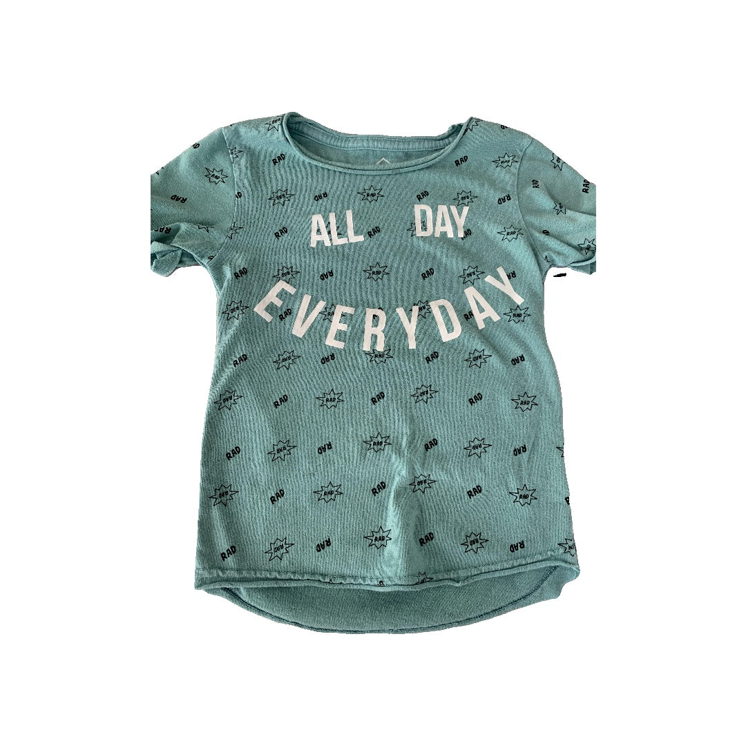 Well Worn Boys Teal | Graphic T-Shirt Size: 2T Teal | Graphic