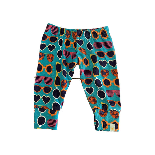 Clover Baby & Kids Girls Teal | Pattern Pajamas Size: 0-3 months Teal | Pattern