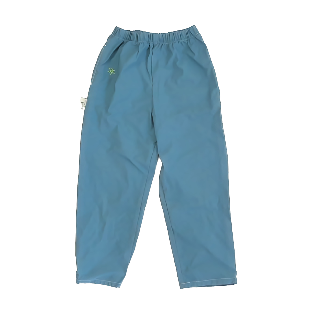 Mountain Sprouts Unisex Teal Rain Pants Size: 5-6 Years Teal Rain