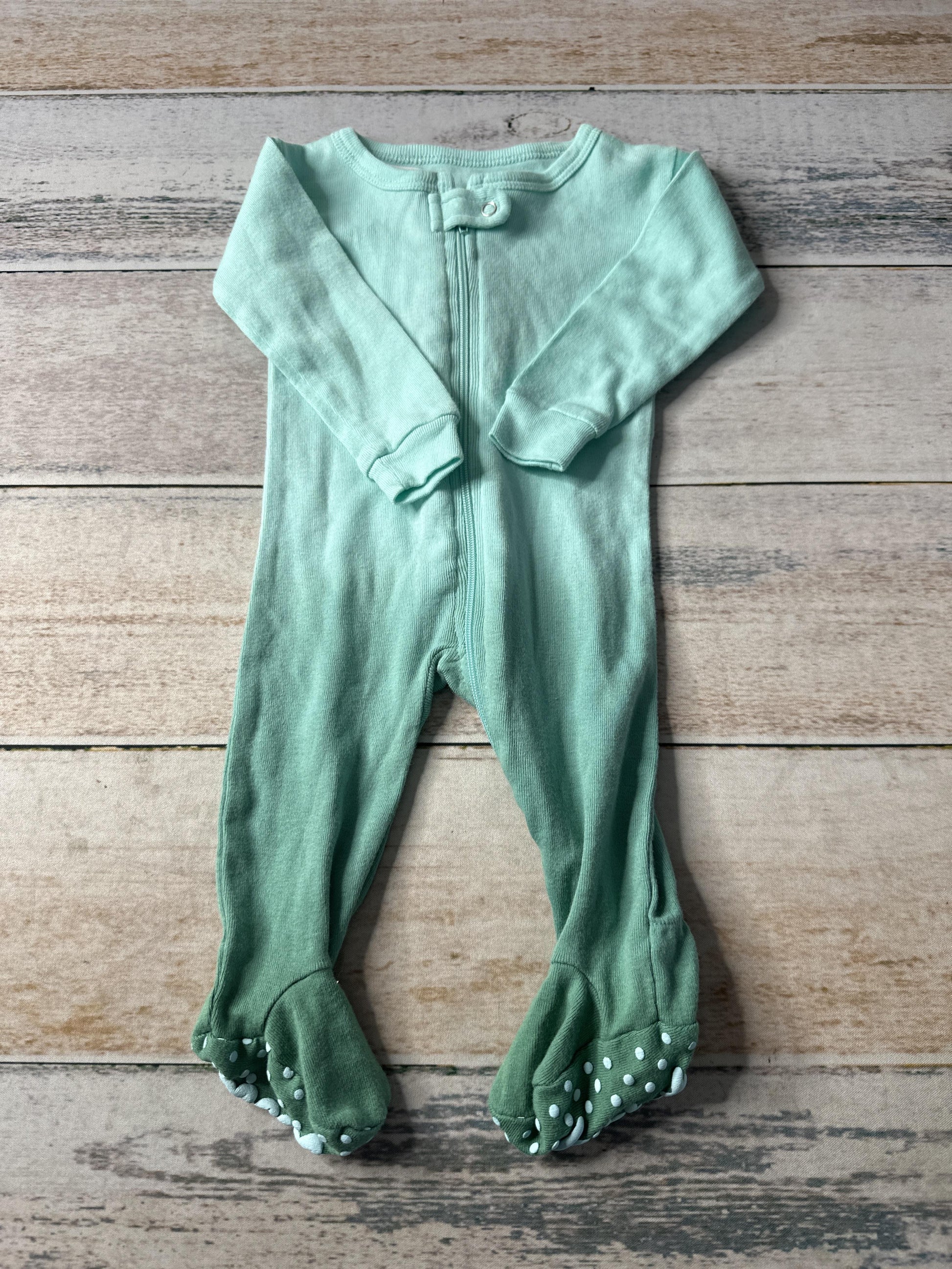 Leveret Unisex Teal | Tie Dye Pajamas Size: 0-3 months Teal | Tie Dye