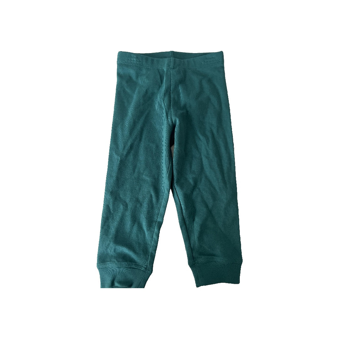 Primary Unisex Teal | Turquoise Pants Size: 12-18 months Teal | Turquoise