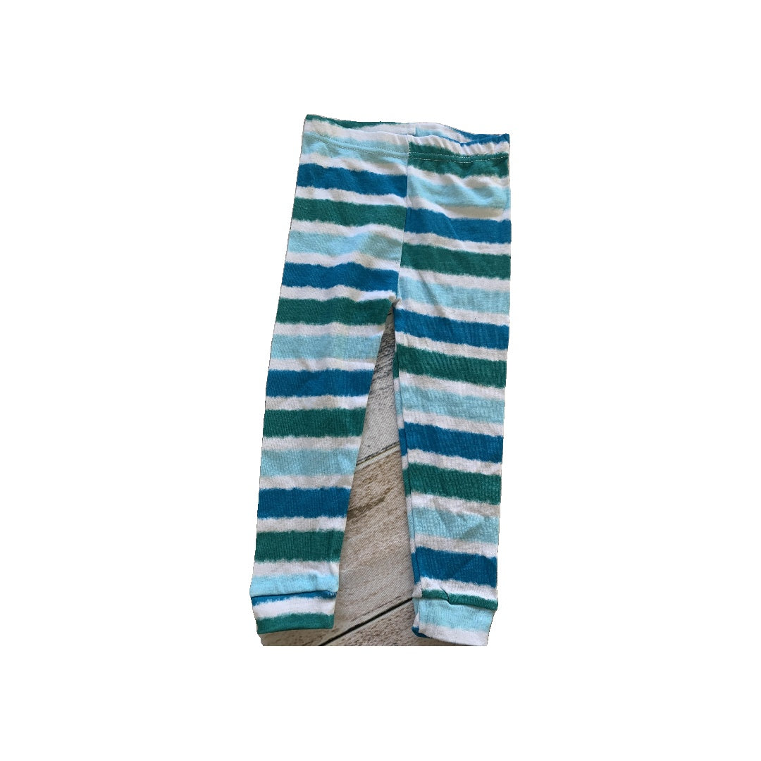 Cutie Pie Dreamers Girls Teal | White | Light Blue | Tie Dye Pajamas Size: 24 months Teal | White | Light Blue | Tie Dye