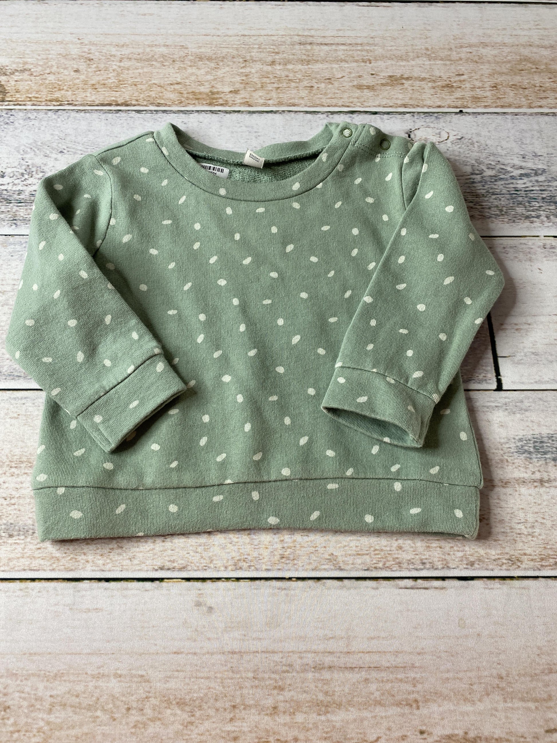 Nordstrom Unisex Teal | White Sweater Size: 12M Teal | White