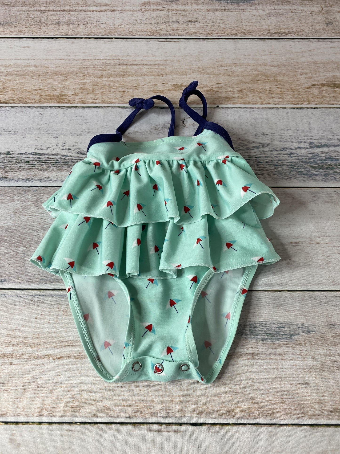 Girls Teal Swimwear Size: 6-9 months Teal