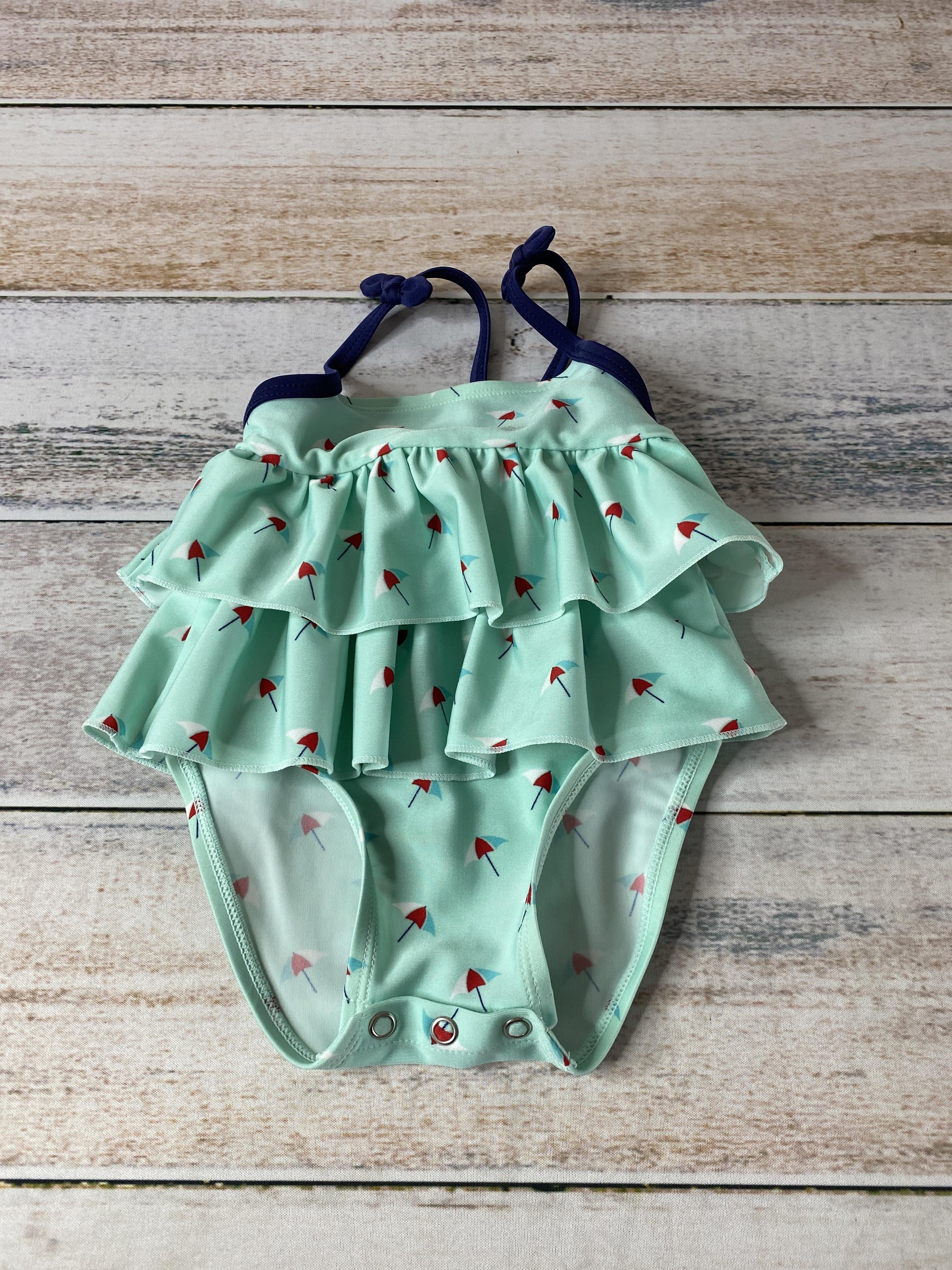 Girls Teal Swimwear Size: 6-9 months Teal