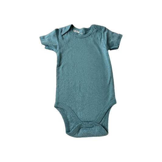 Honest co Unisex Teal Onesie Size: 18 months Teal