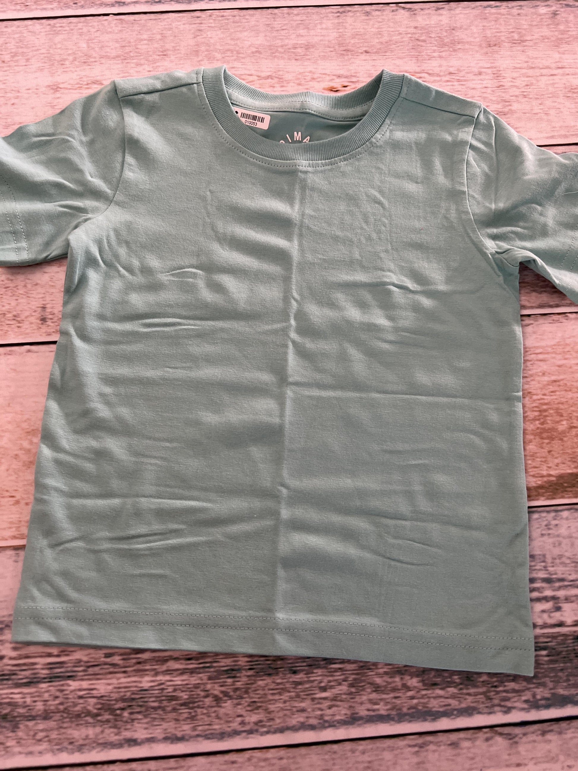 Primary Unisex Teal T-Shirt Size: 2T Teal