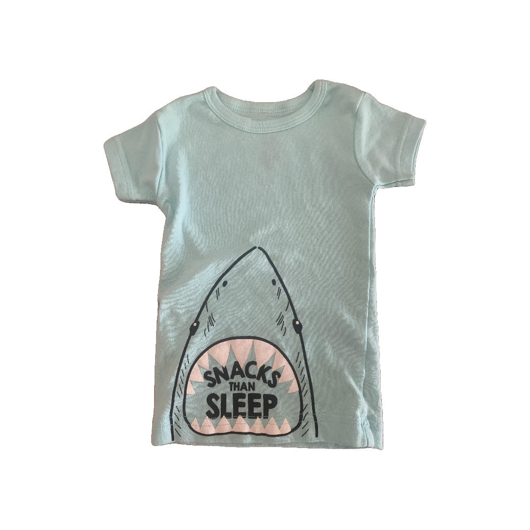 Carters Boys Teal Pajamas Size: 18 months Teal