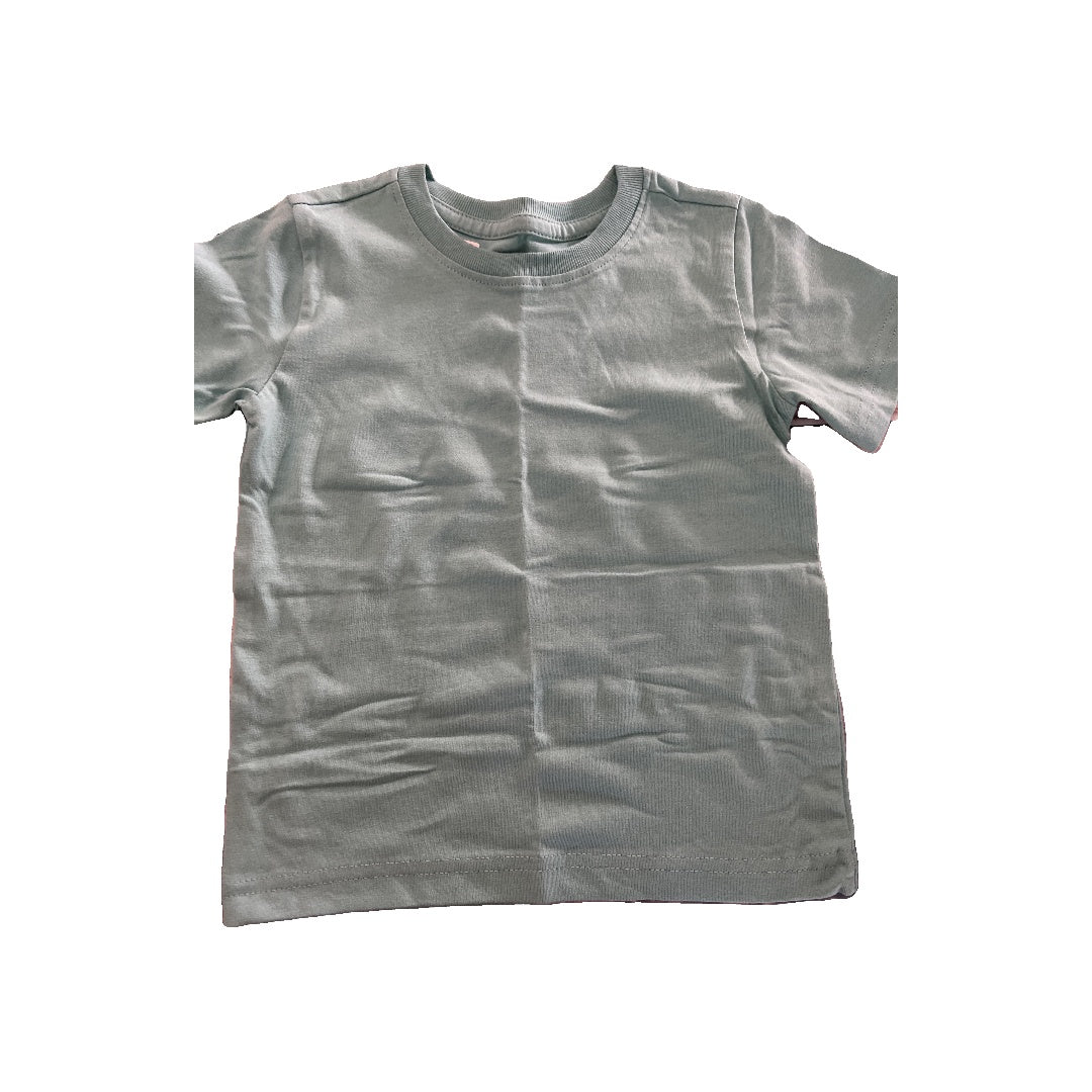 Primary Unisex Teal T-Shirt Size: 2T Teal
