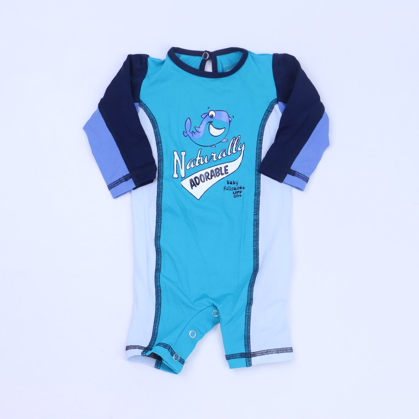 Fullsand Boys Teal Rashguard Size: 6 Months