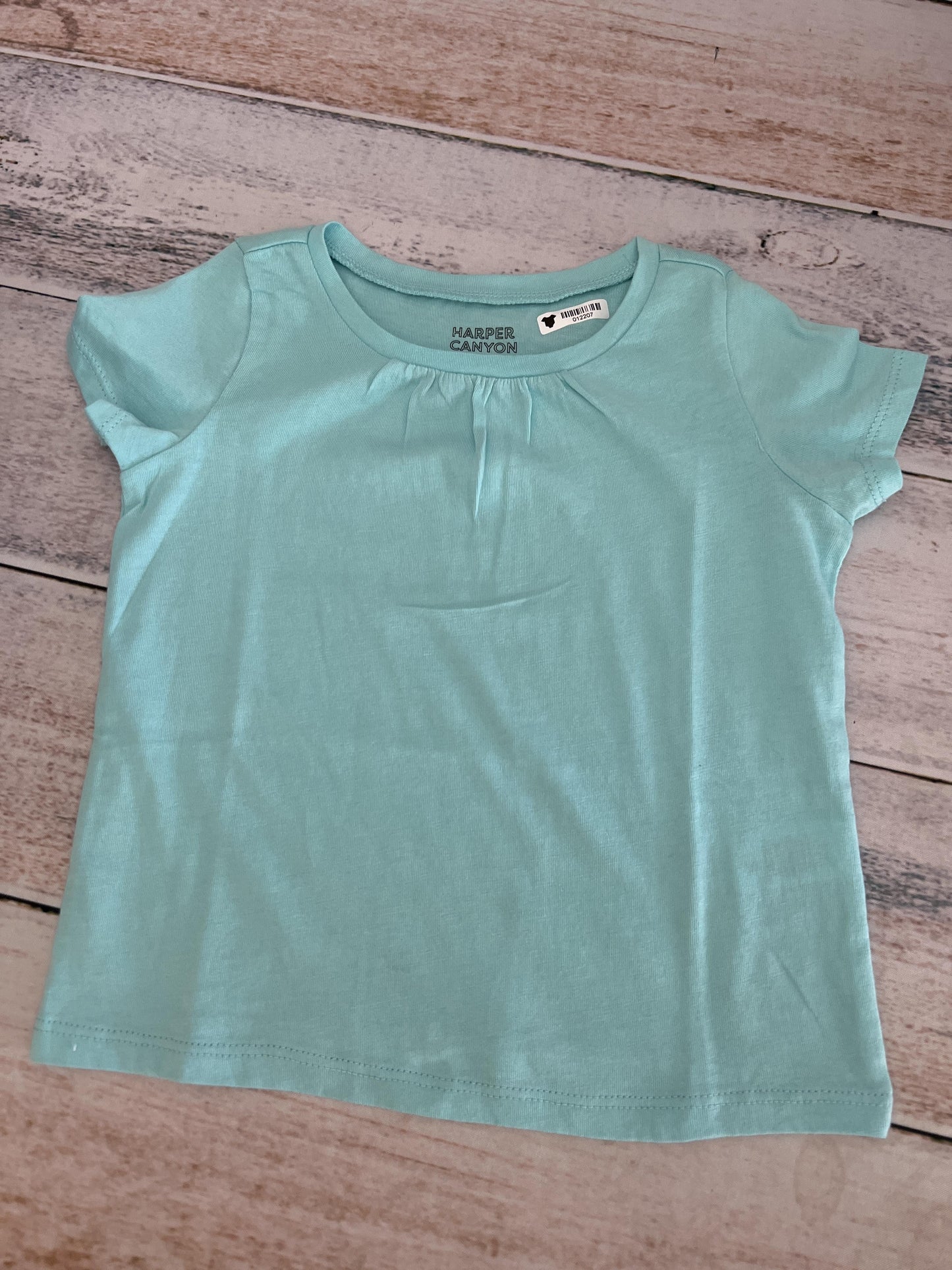Harper Canyon Girls Teal T-Shirt Size: 24 months Teal