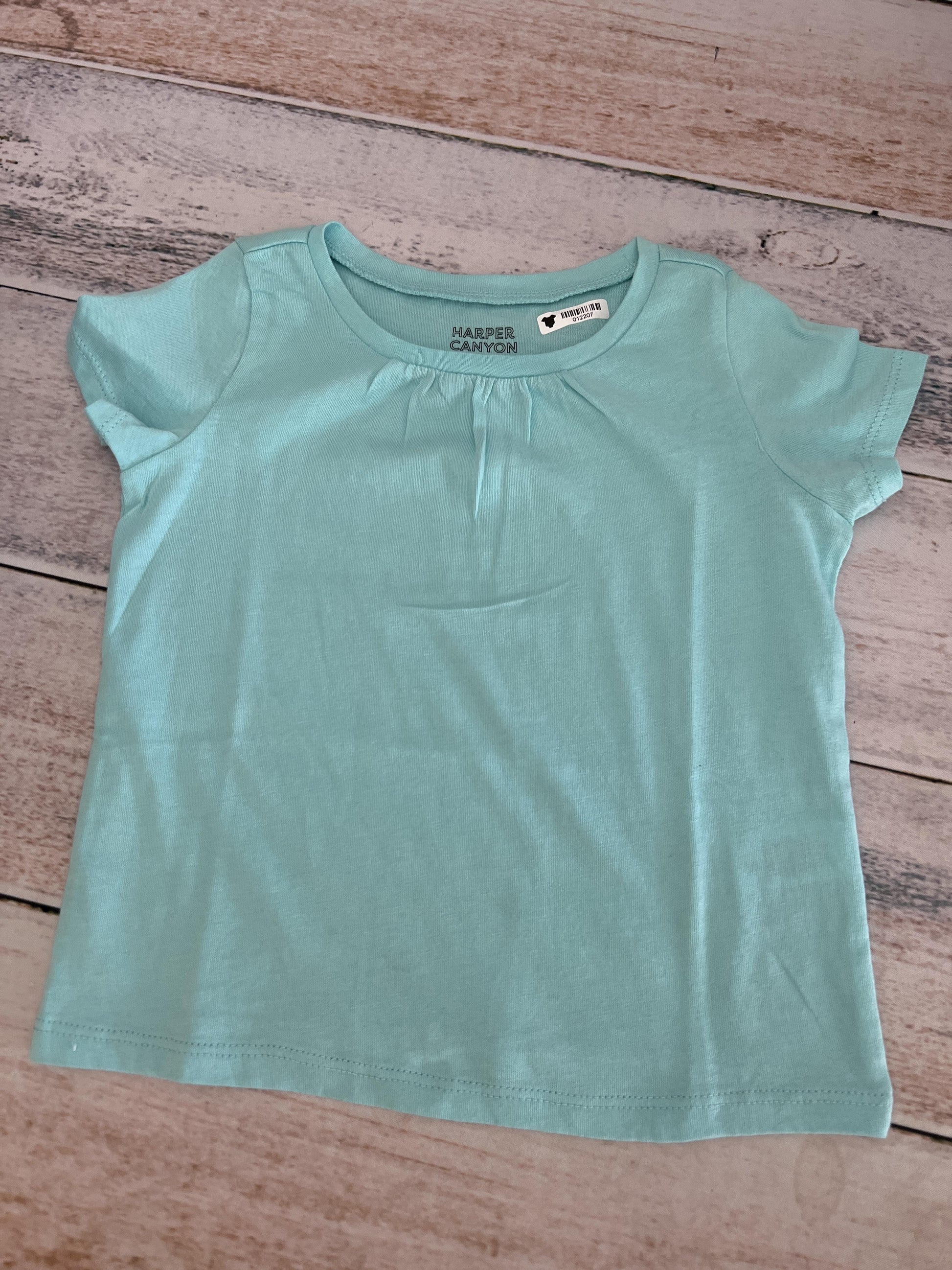 Harper Canyon Girls Teal T-Shirt Size: 24 months Teal