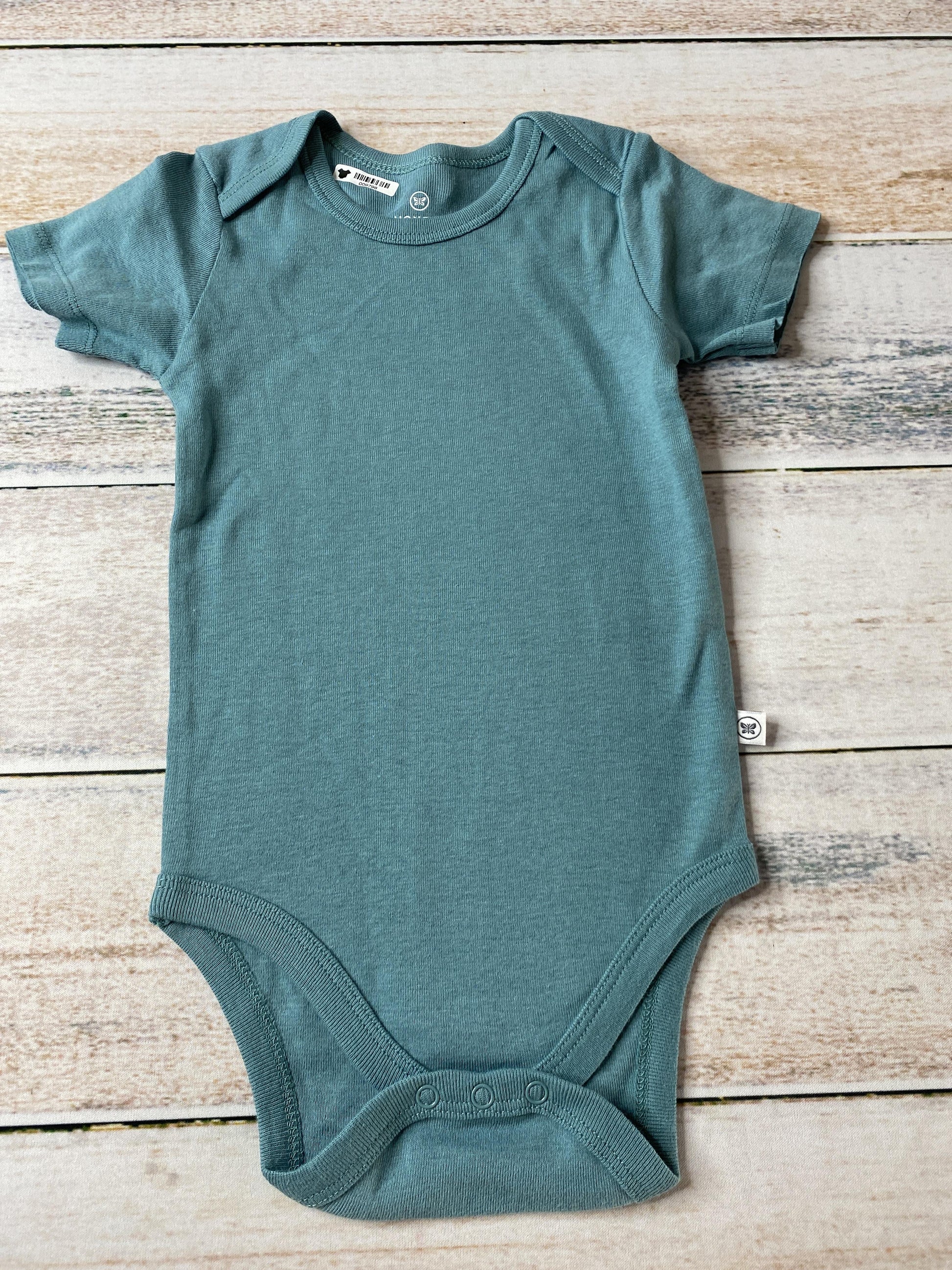 Honest co Unisex Teal Onesie Size: 18 months Teal