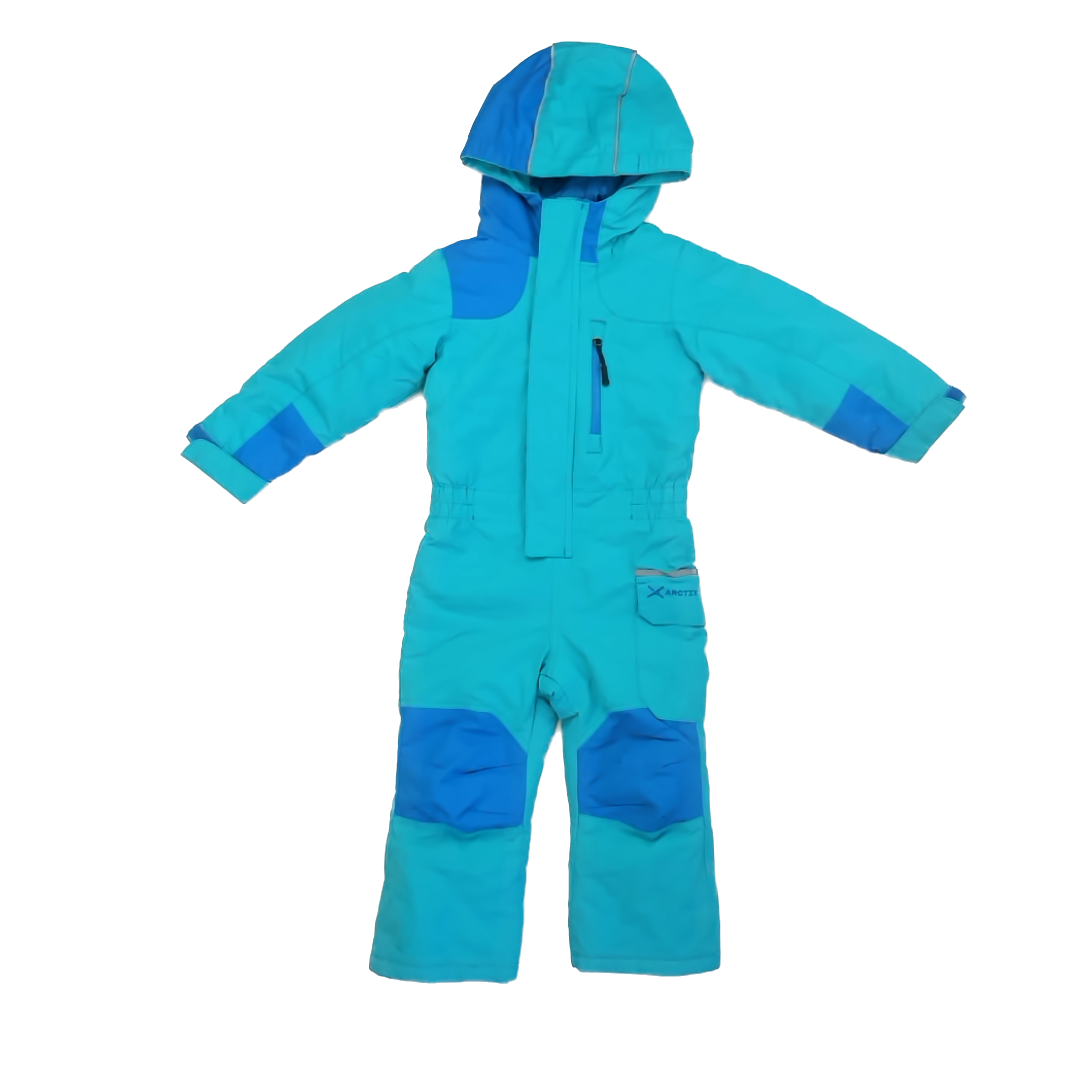Arctix Boys Teal Snowsuit Size: 3T Teal