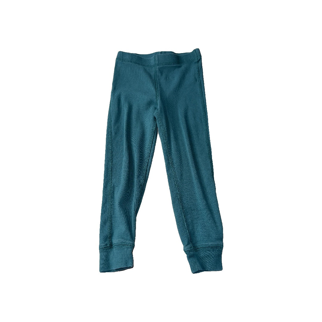 Primary Unisex Teal Pants Size: 2-3 Years Teal