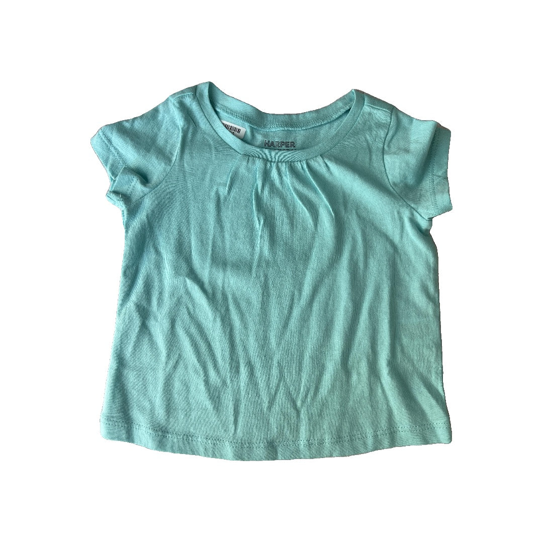 Harper Canyon Girls Teal T-Shirt Size: 9 months Teal
