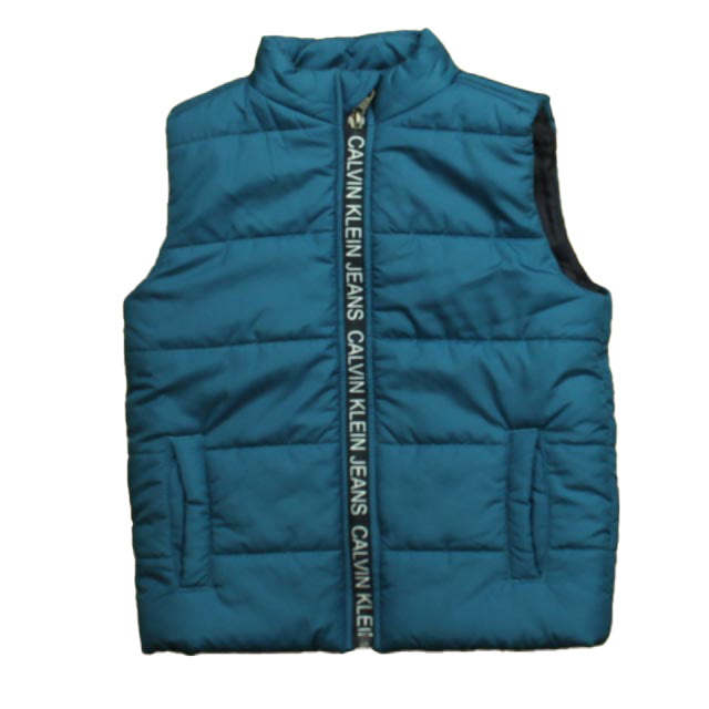 Calvin Klein Boys Teal Vest Size: 3T