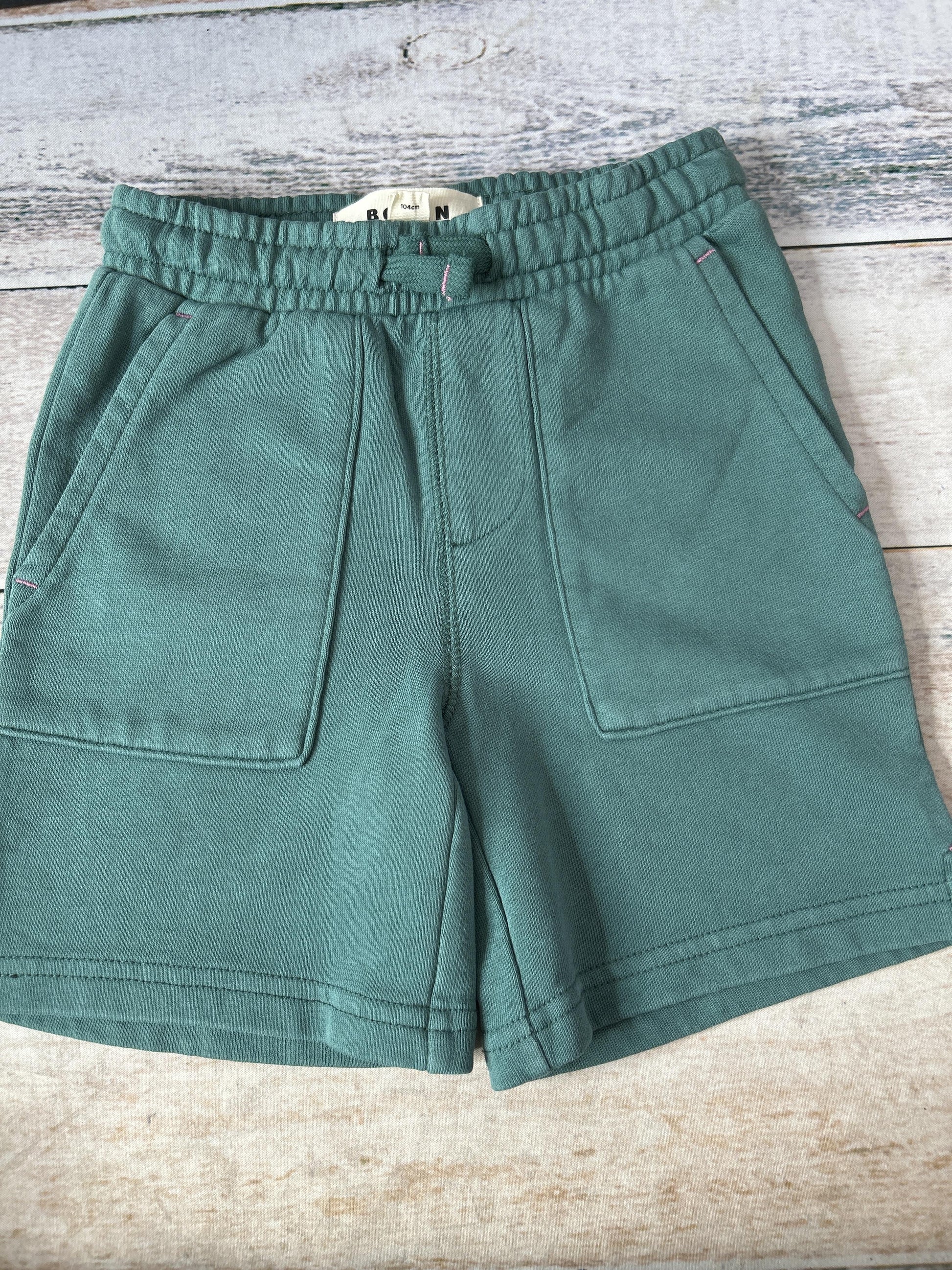 Unisex Teal Shorts Size: 4T Teal