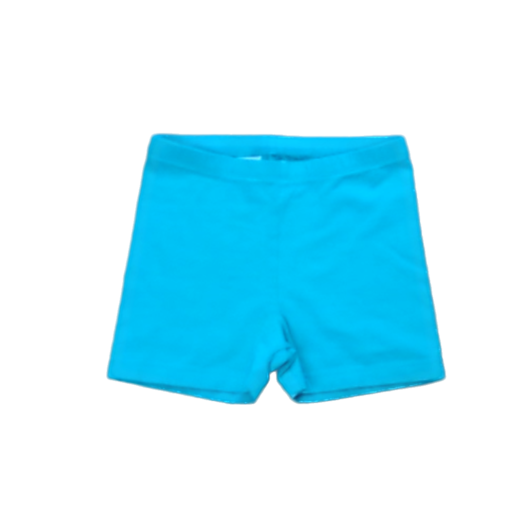 Tea Collection Girls Teal Shorts Size: 7 Years Teal