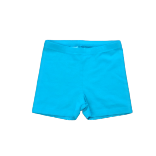 Tea Collection Girls Teal Shorts Size: 7 Years Teal