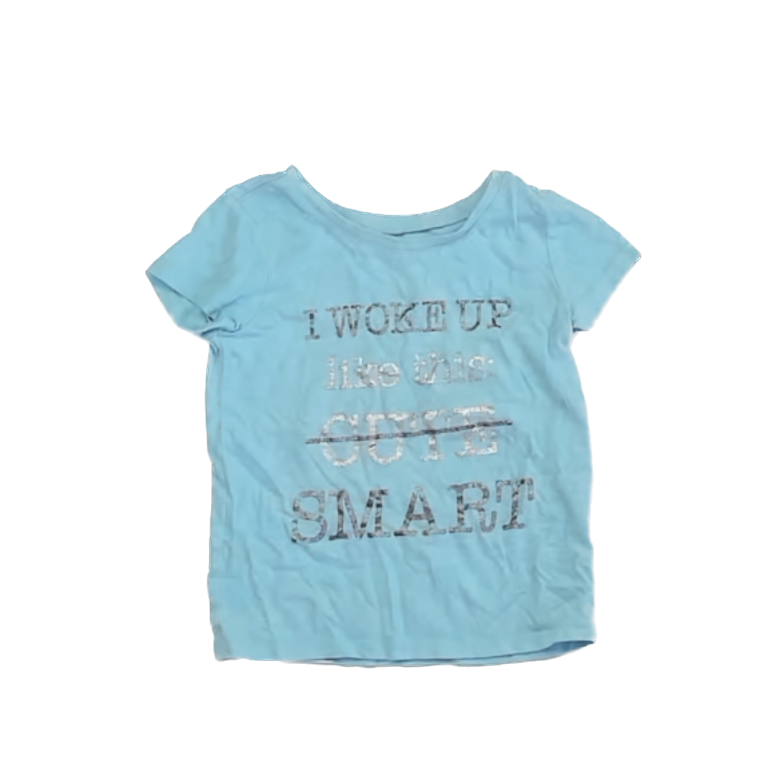 Children's Place Girls Teal T-Shirt Size: 3T Teal