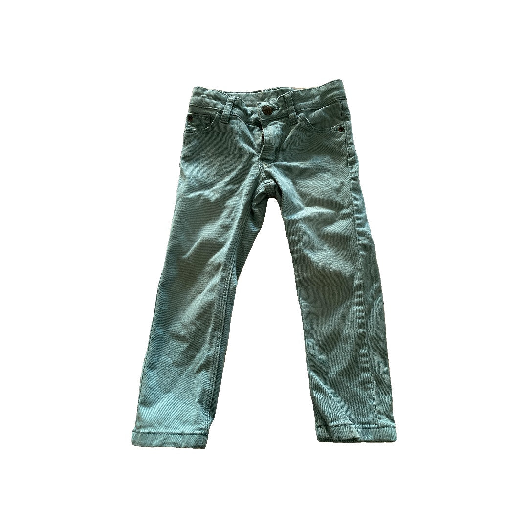 H&M Unisex Teal Jeans Size: 12-24 months Teal