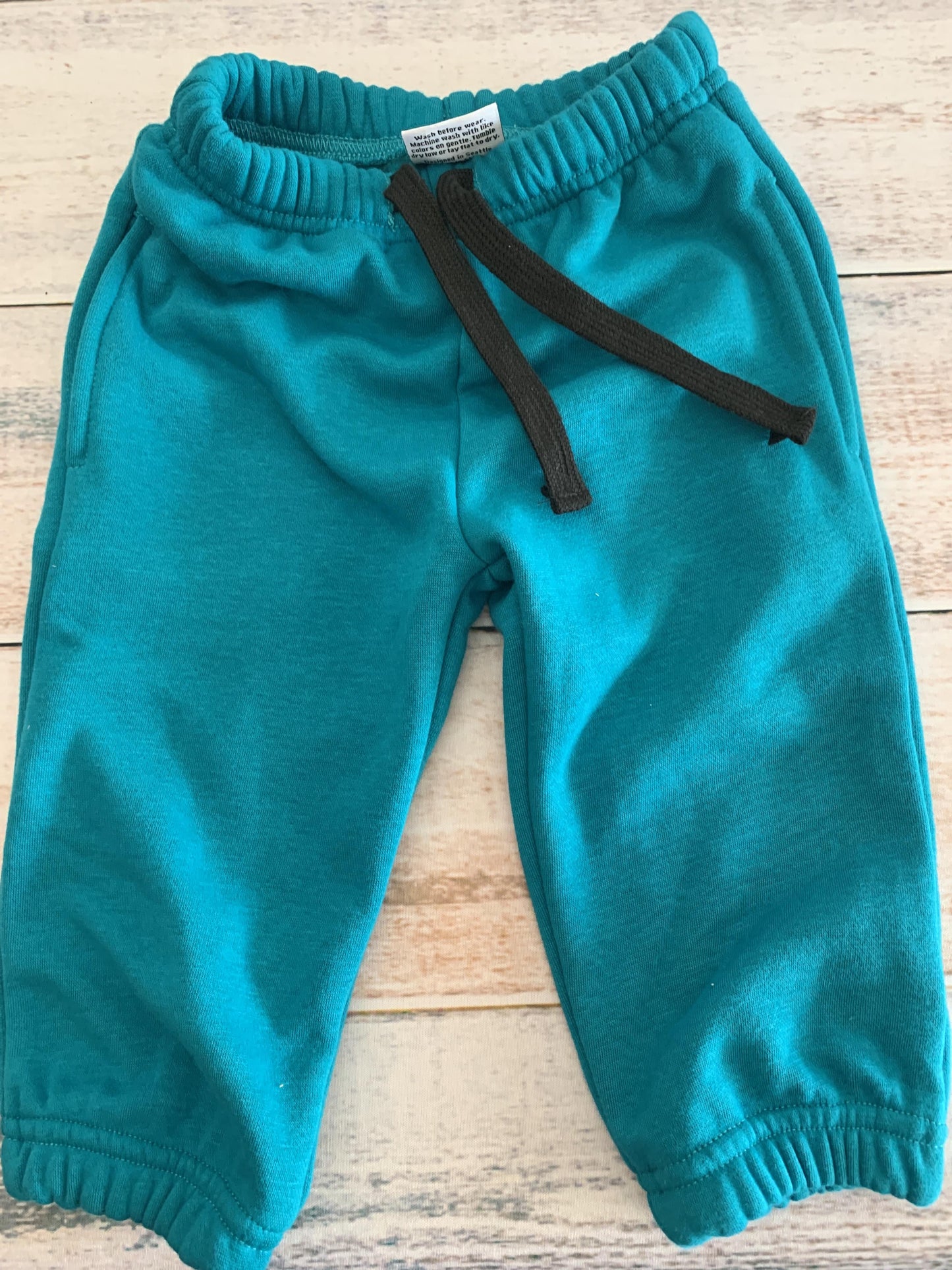 Orcas Lucille Boys Teal Pants Size: 6-12 months Teal