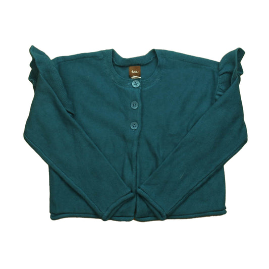 Tea Girls Teal Sweater Size: 4-5T Teal