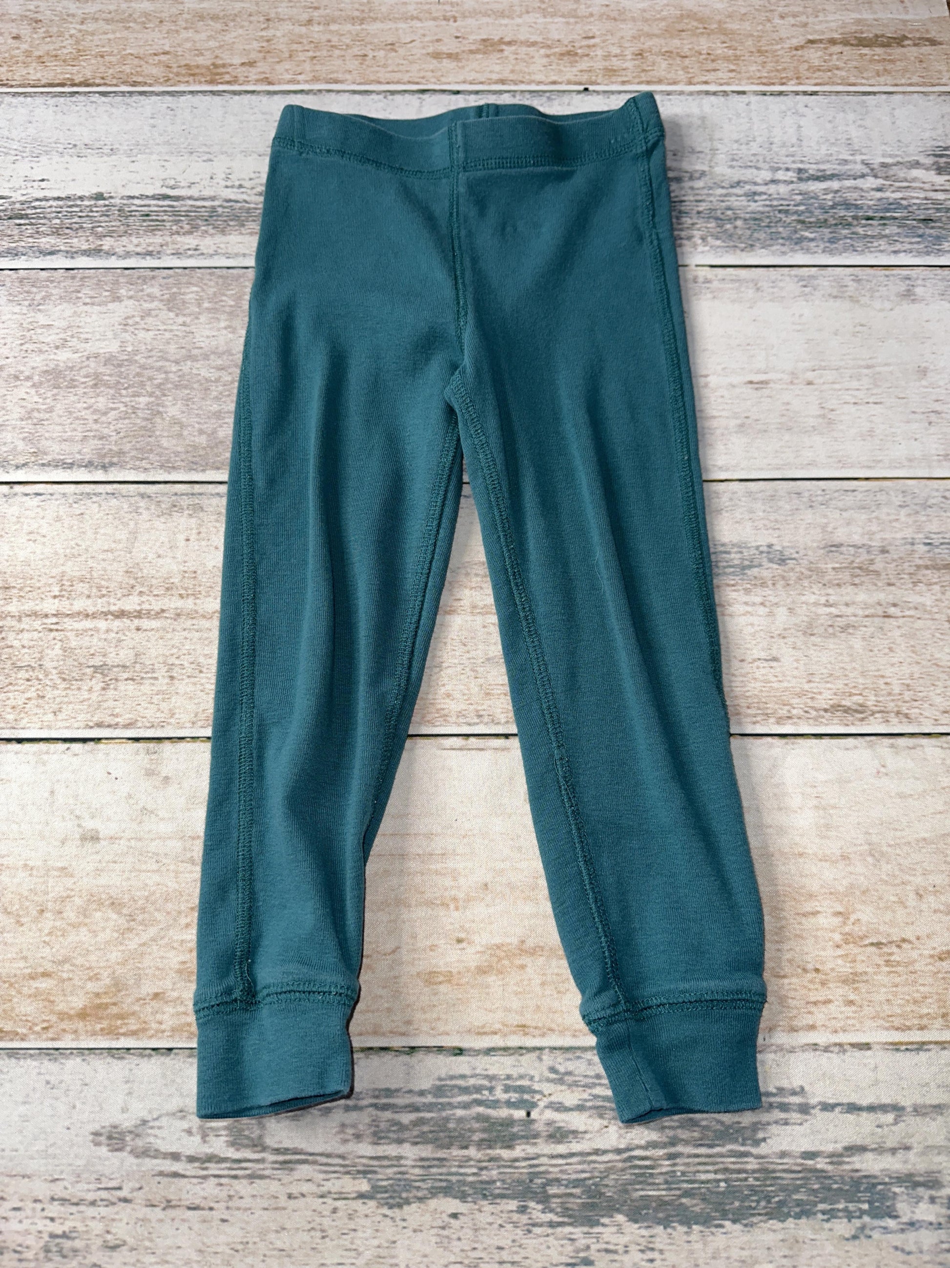 Primary Unisex Teal Pants Size: 2-3 Years Teal