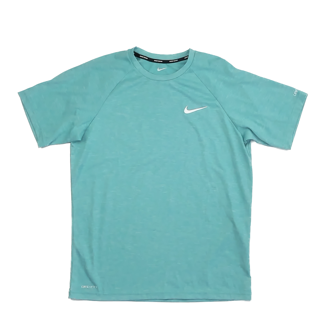 Nike Boys Teal Rashguard Size: Adult S Teal