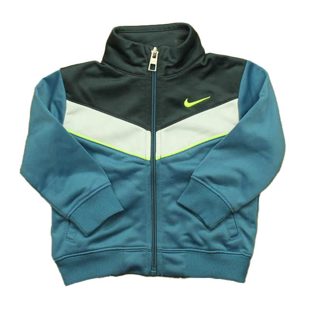 Nike Boys Teal Athletic Top Size: 12 Months Teal