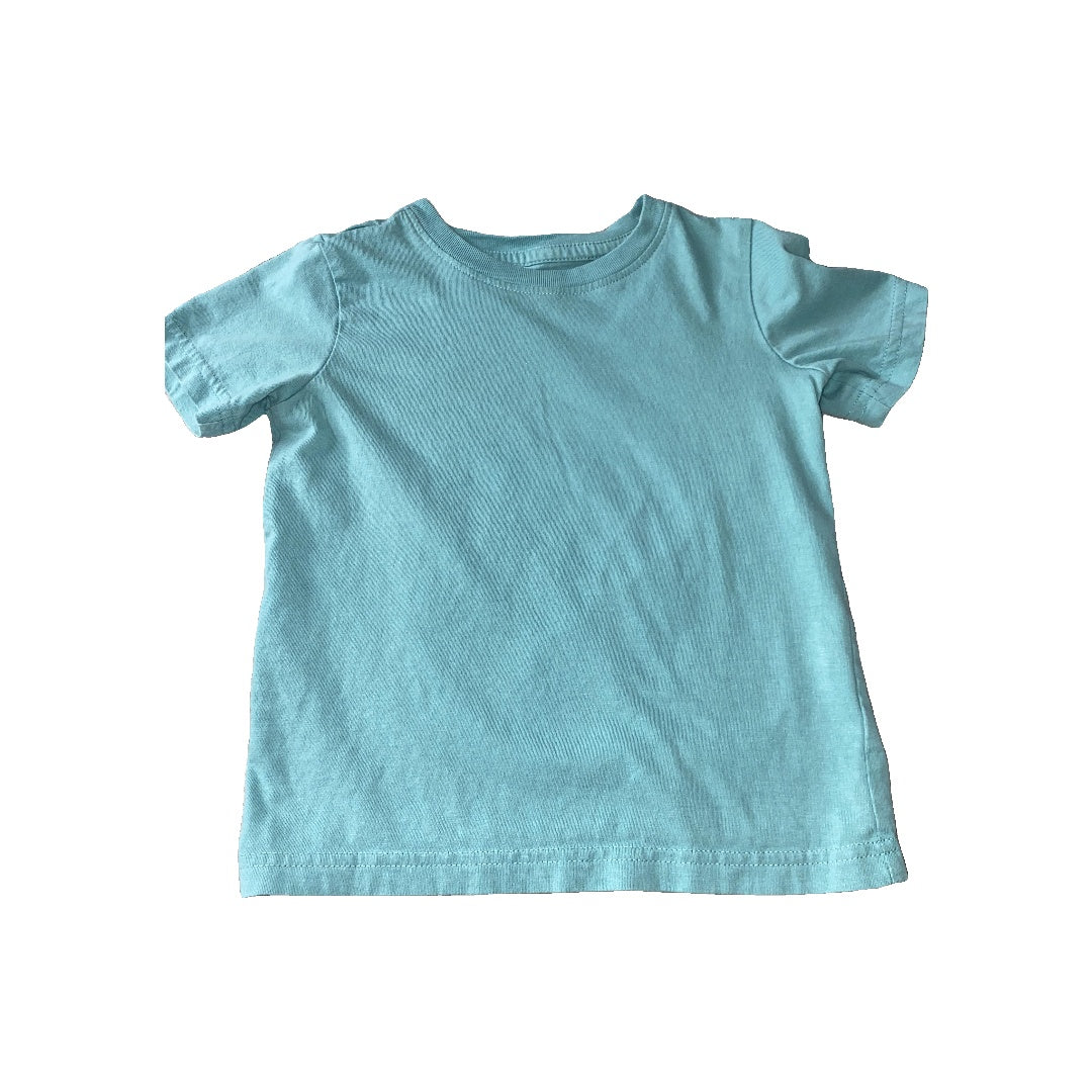 Primary Unisex Teal T-Shirt Size: 3T Teal