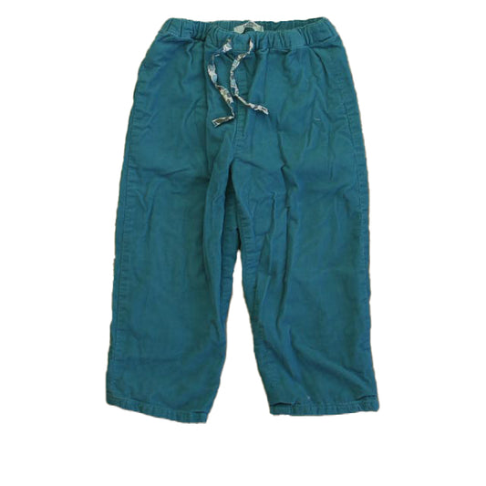 Boden Girls Teal Corduroy Pants Size: 18-24 Months