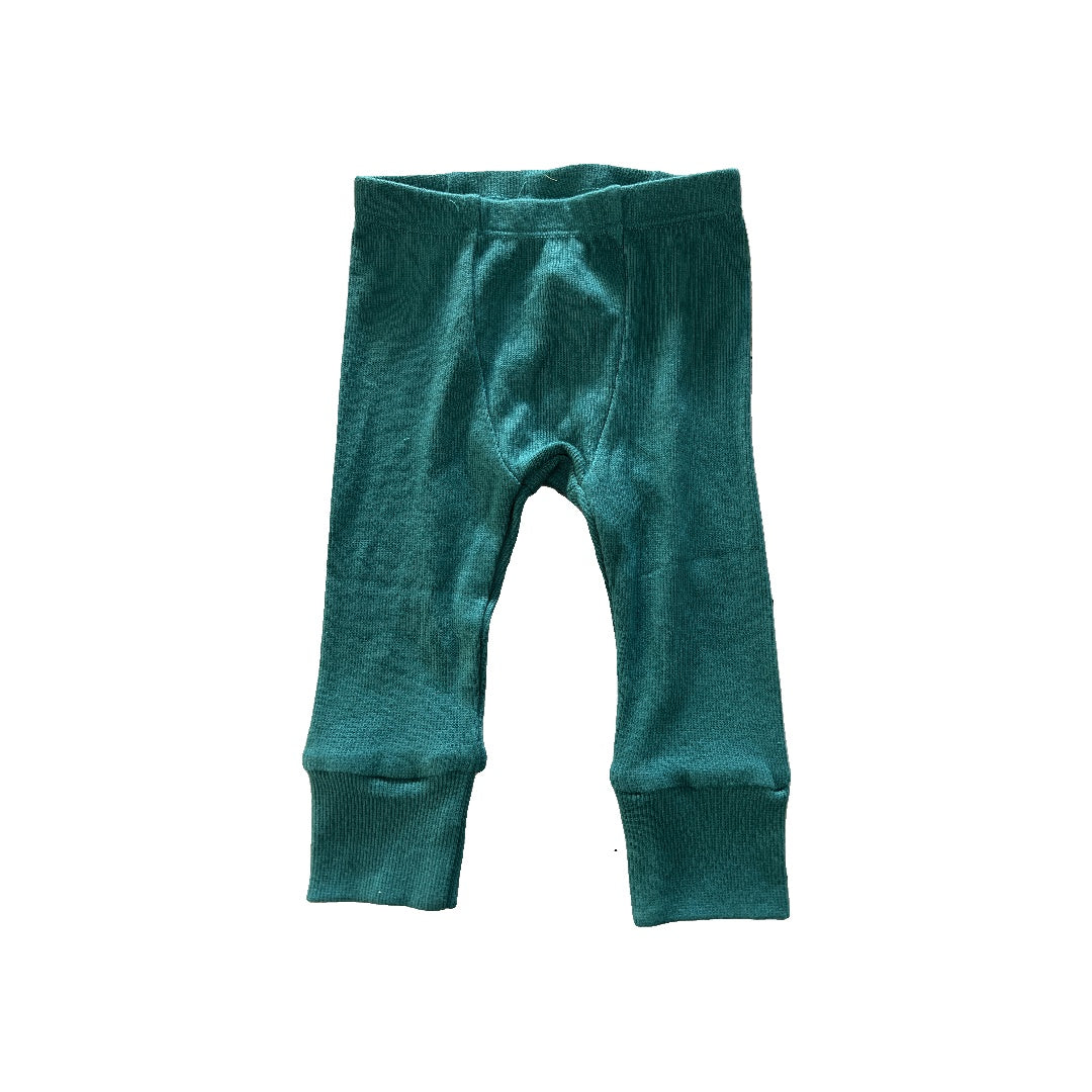 BabySprouts co Unisex Teal Pants Size: 3-6 months Teal