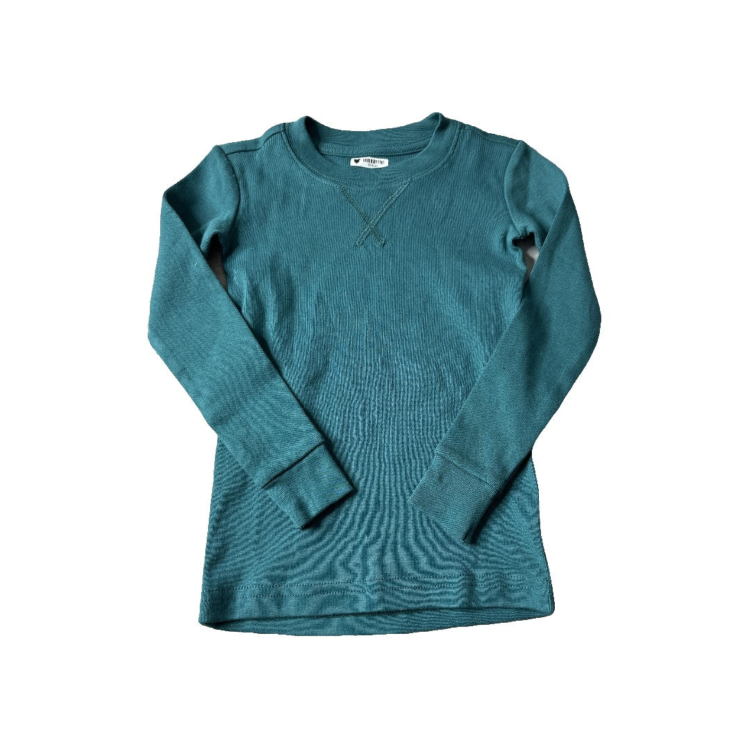 Primary Unisex Teal Long Sleeve Shirt Size: 2-3 Years Teal