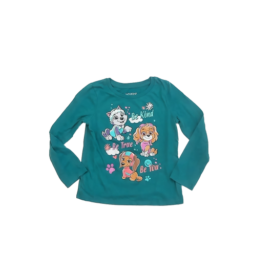 Jumping Beans Girls TEal Long Sleeve T-Shirt Size: 4T TEal