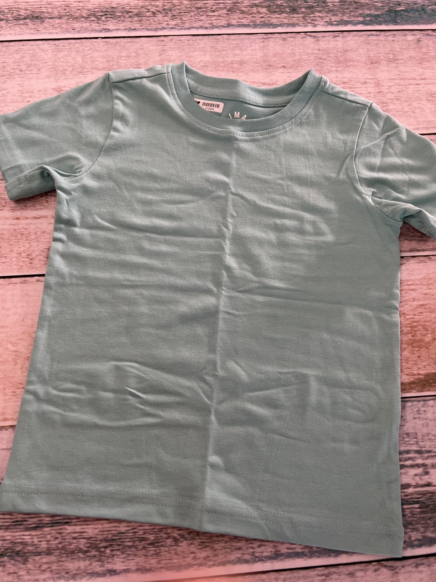 Primary Unisex Teal T-Shirt Size: 3T Teal