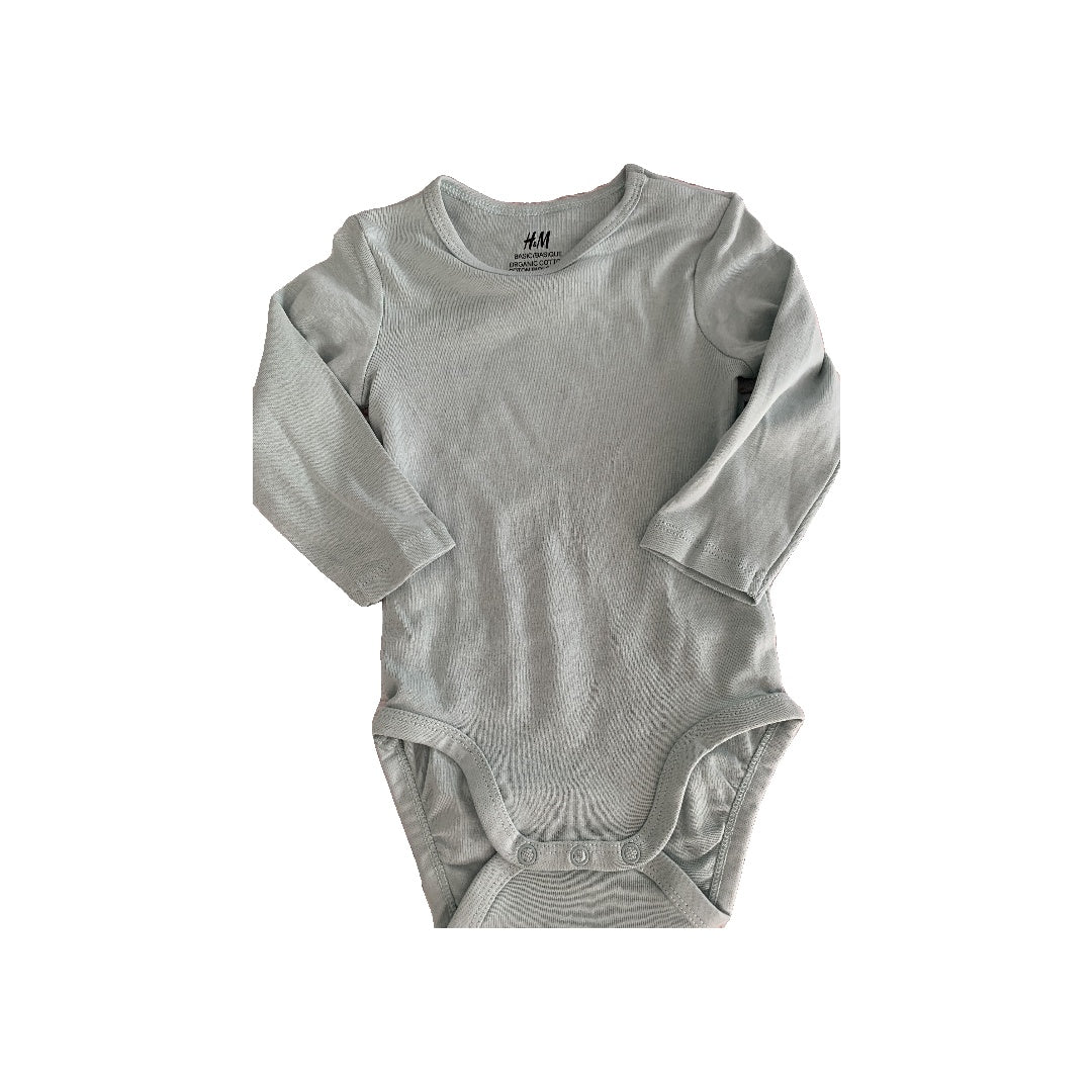 H&M Boys Teal Onesie Size: 9 months Teal