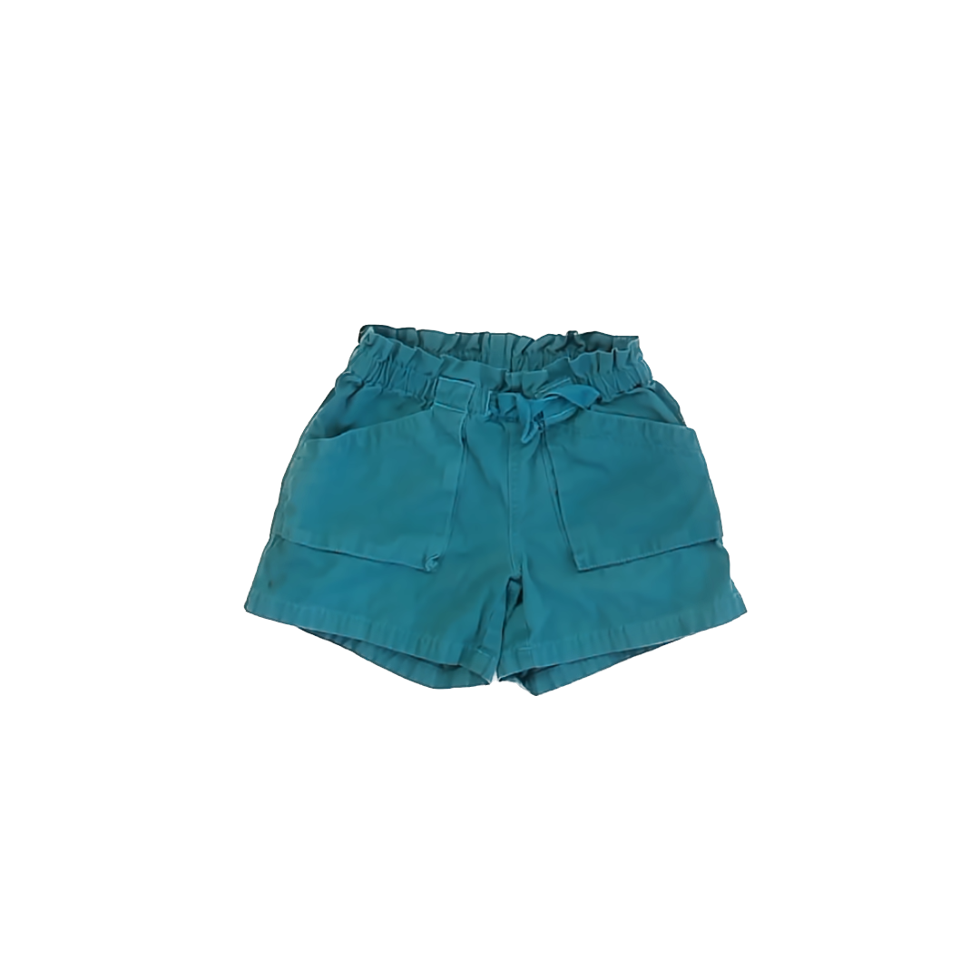 Tea Collection Girls Teal Shorts Size: 6 Years Teal