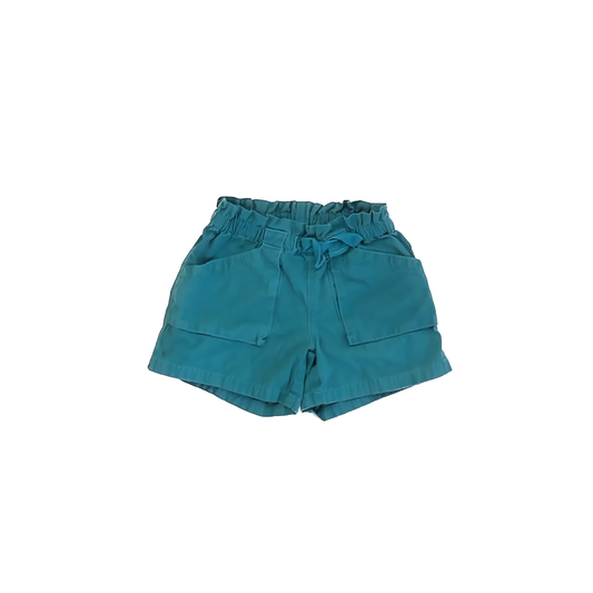 Tea Collection Girls Teal Shorts Size: 6 Years Teal