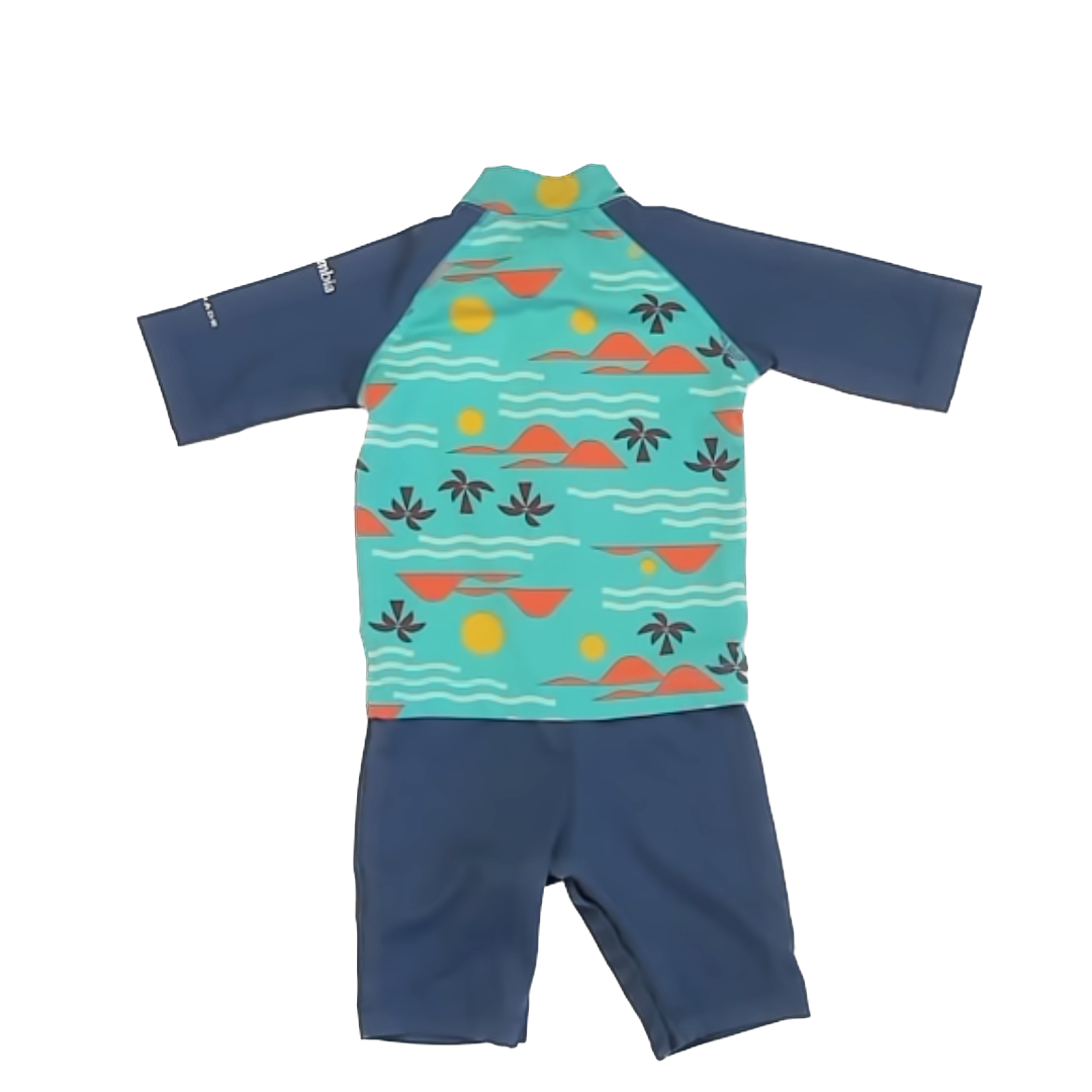 Columbia Boys Teal 1-piece Swimsuit Size: 3T Teal