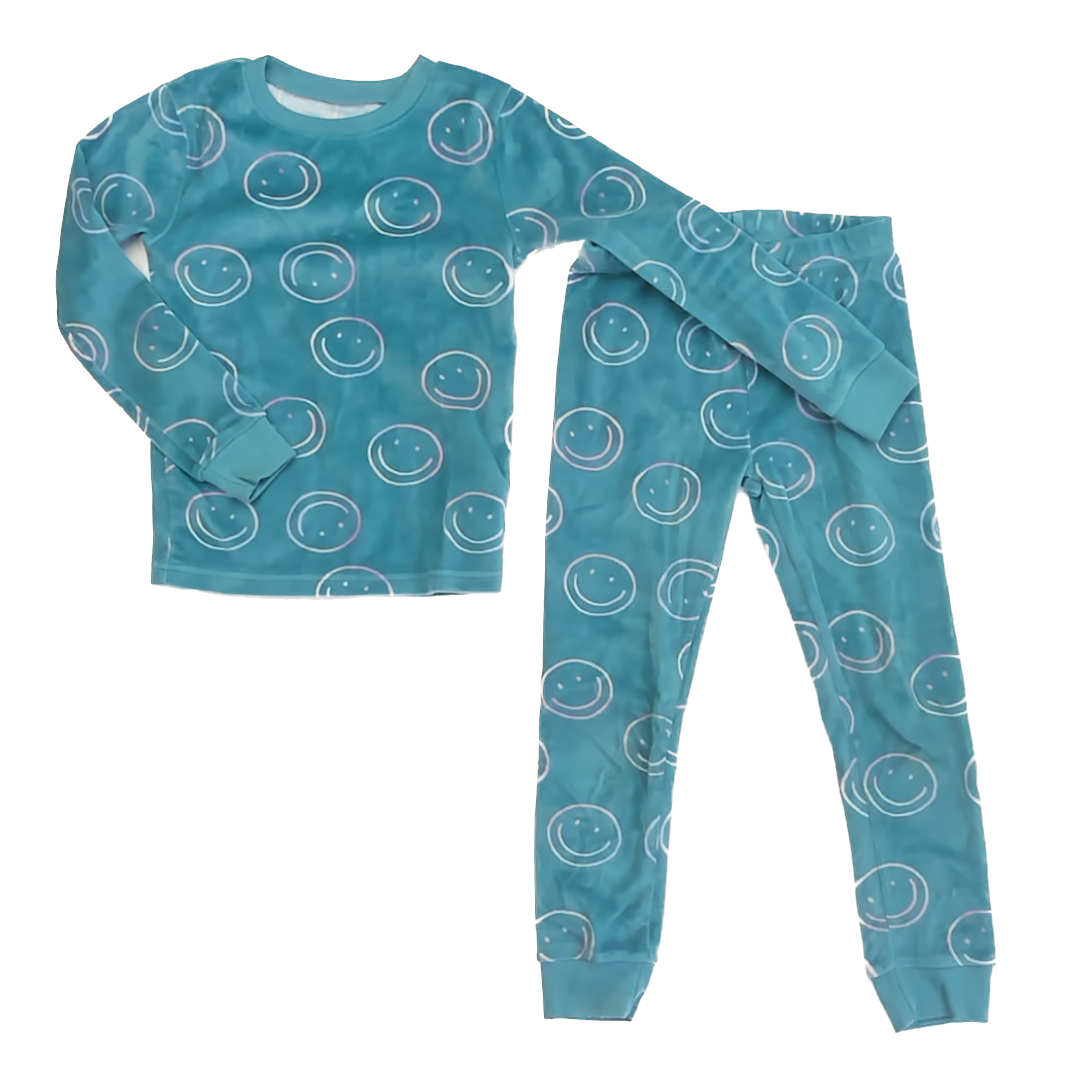 Carter's Unisex Teal 2-piece Pajamas Size: 5T Teal