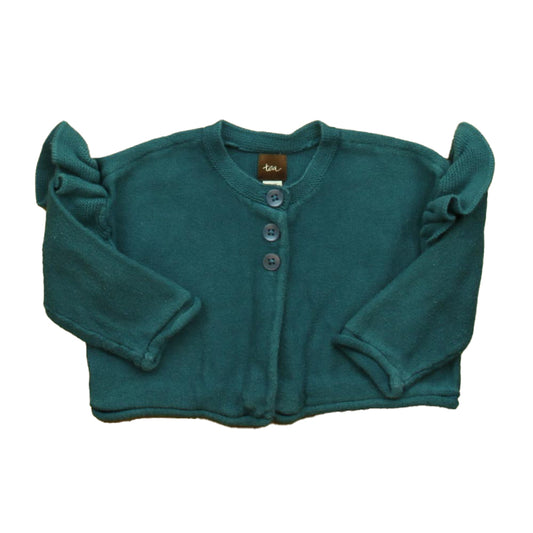 Tea Girls Teal Cardigan Size: 12-18 Months Teal