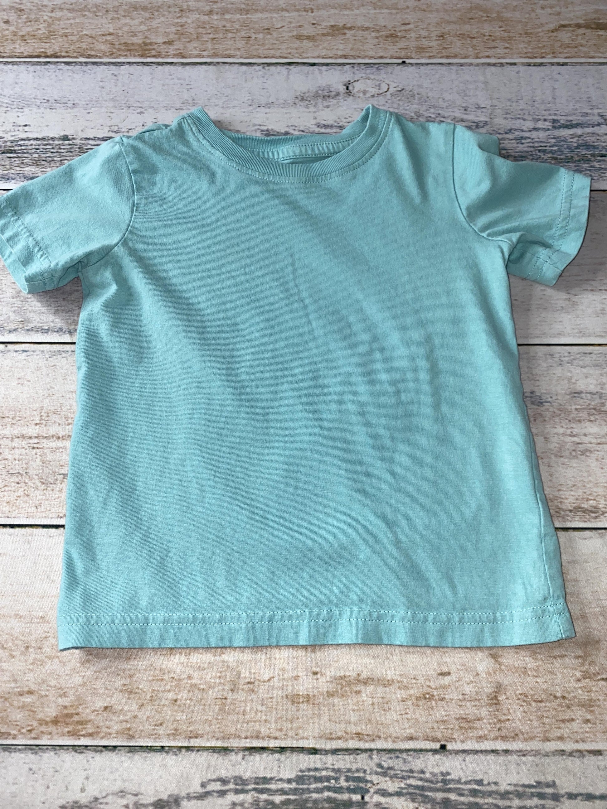 Primary Unisex Teal T-Shirt Size: 3T Teal