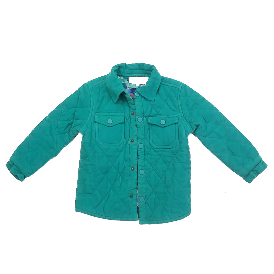 MacRae Skye Girls Teal Jacket Size: 4T Teal