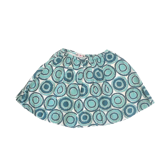 Bonpoint Girls Teal Skirt Size: 8 Years Teal
