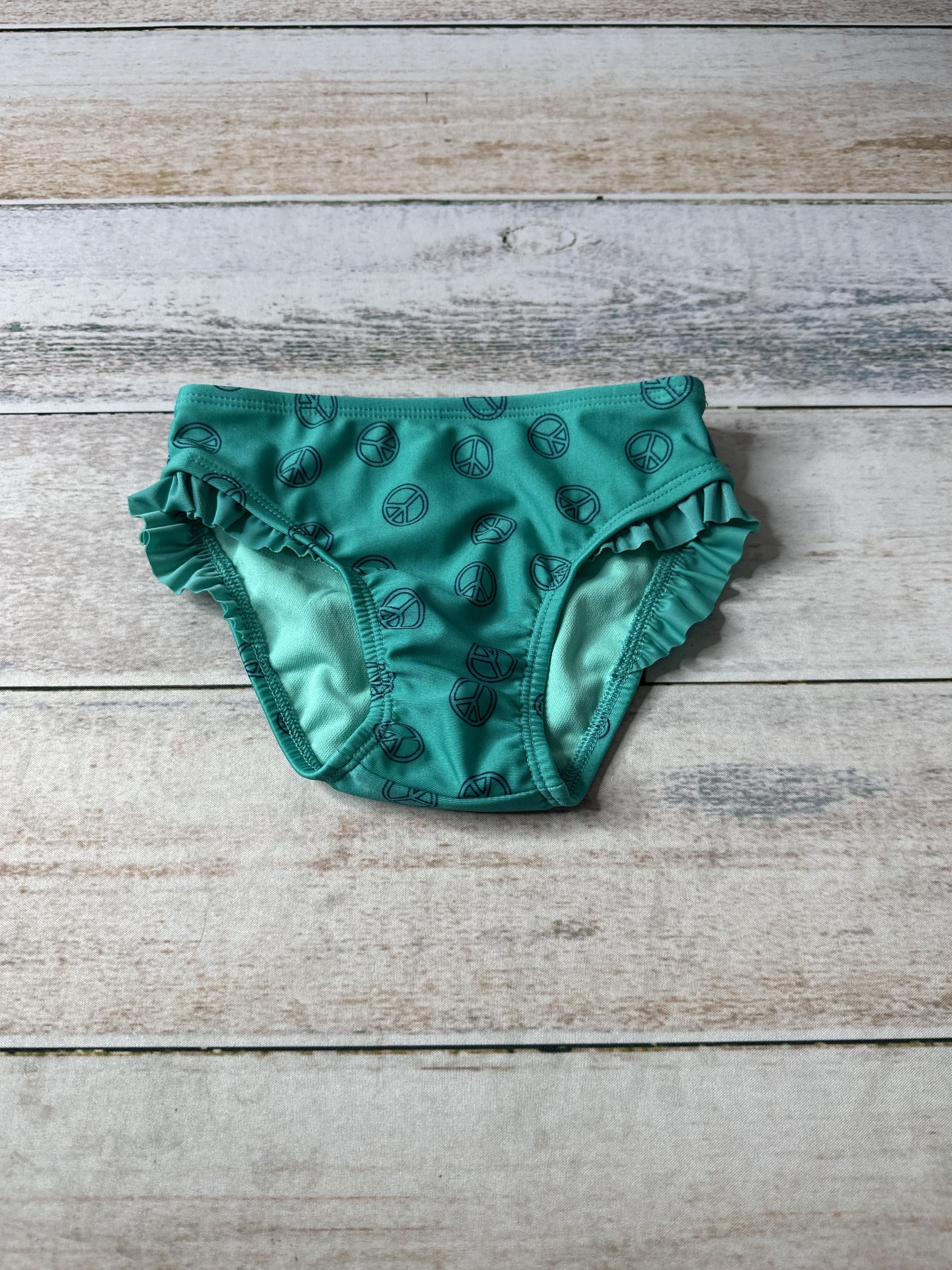 Cat & Jack Girls Teal Swimwear Size: 2T Teal
